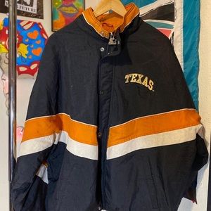 Starter Longhorns Puffer Jacket
